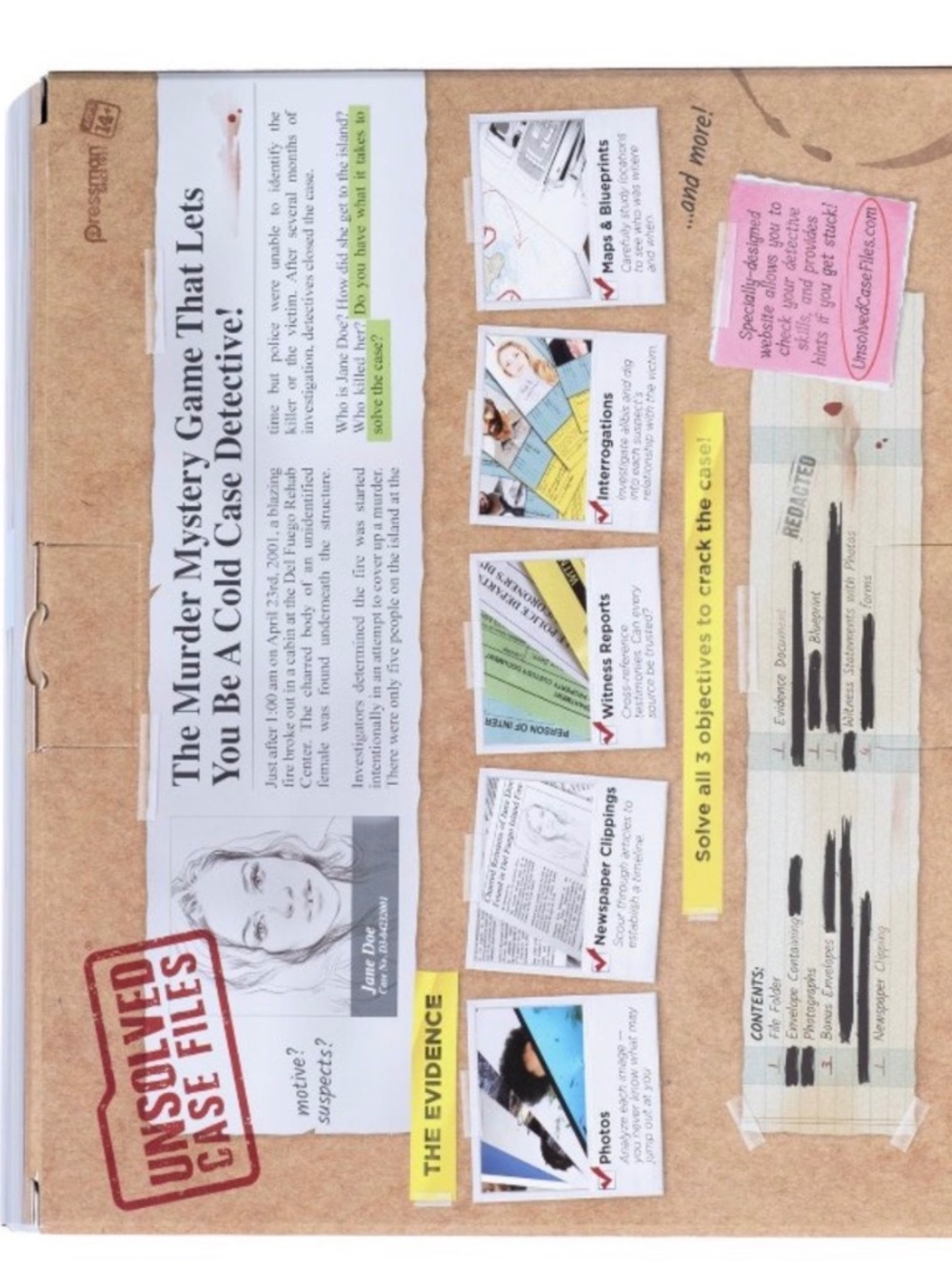 Unsolved Case Files game - Picture 2 of 3